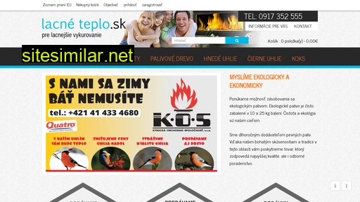 lacneteplo.sk alternative sites