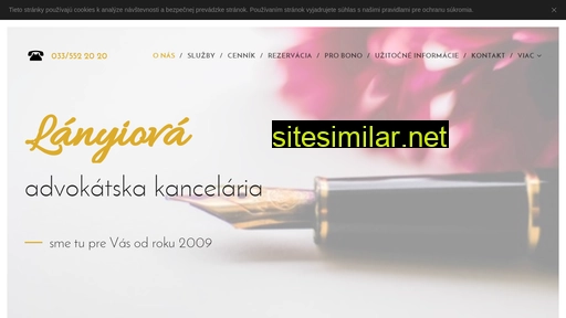 lanyiova.sk alternative sites