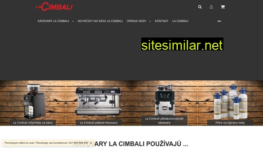 la-cimbali.sk alternative sites