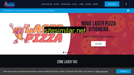 laserarena.sk alternative sites