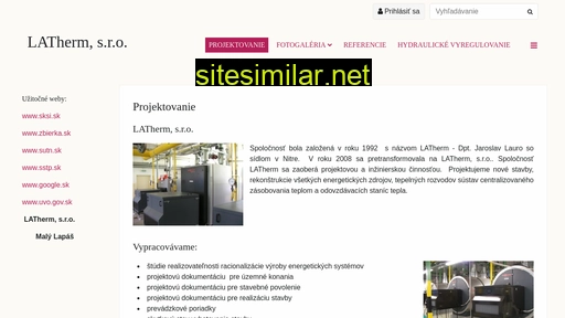 latherm.sk alternative sites