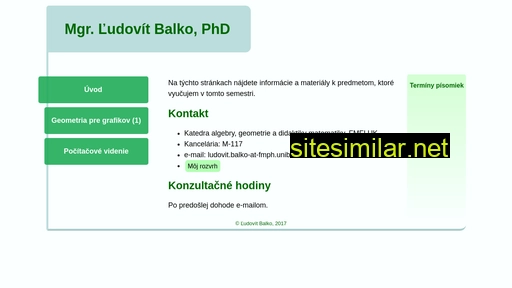 lbalko.sk alternative sites