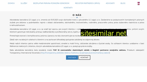 ldlegal.sk alternative sites