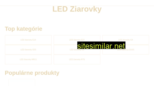led-store.sk alternative sites