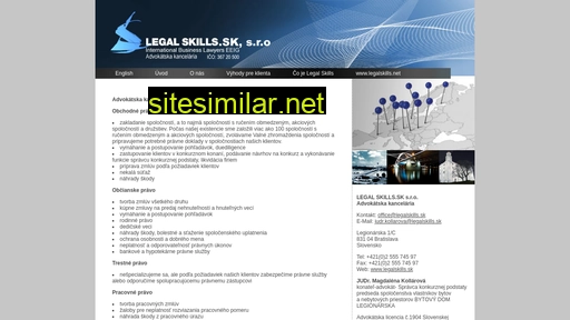 legalskills.sk alternative sites