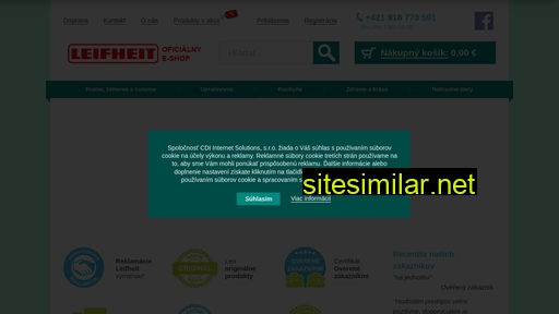 leifheit-online.sk alternative sites
