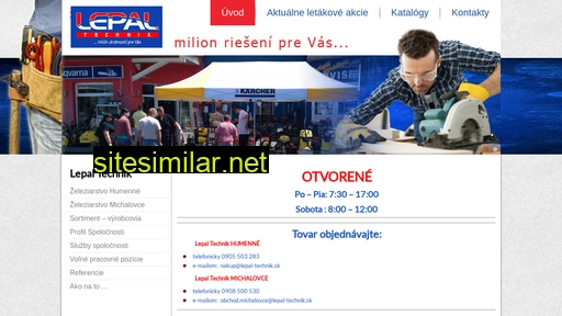 lepal-technik.sk alternative sites