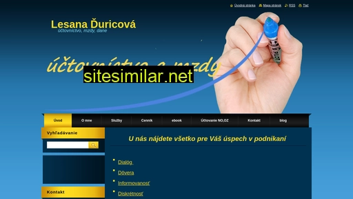 lesana-duricova.sk alternative sites