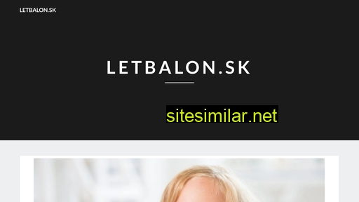 letbalon.sk alternative sites