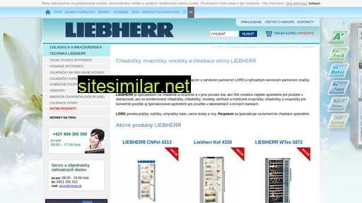 liebherr.sk alternative sites