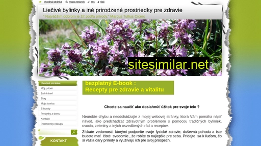 liecive-bylinky.sk alternative sites