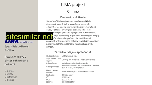 limaprojekt.sk alternative sites