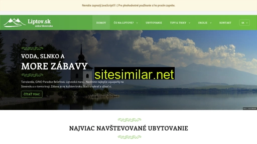 liptov.sk alternative sites