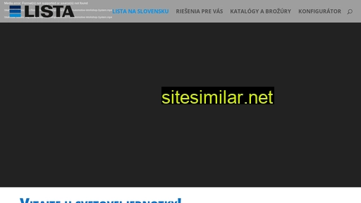 lista.sk alternative sites