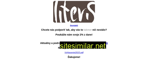 literis.sk alternative sites