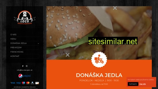 locoburgers.sk alternative sites