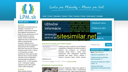 ludiapremalacky.sk alternative sites
