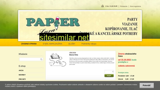 luxapapier.sk alternative sites