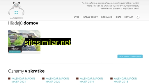 mackinmajer.sk alternative sites