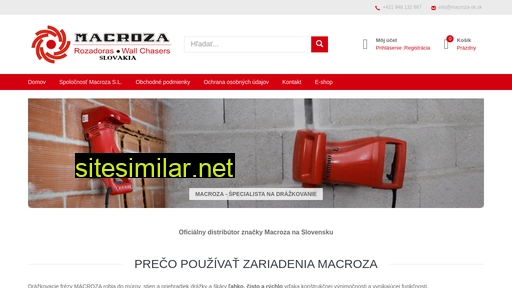 macroza-sk.sk alternative sites