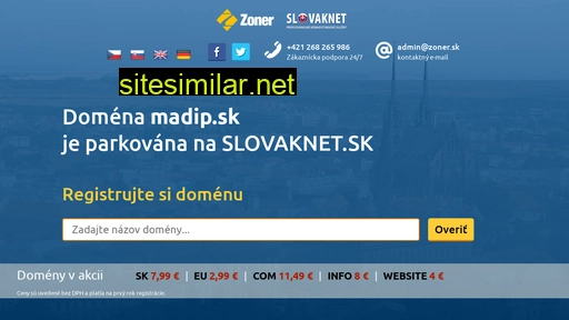 madip.sk alternative sites
