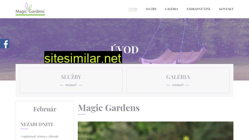 magicgardens.sk alternative sites