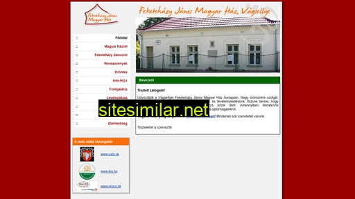 Magyarhaz similar sites