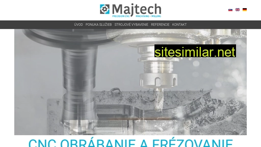 majtech-cnc.sk alternative sites