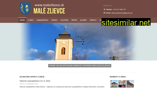 malezlievce.sk alternative sites
