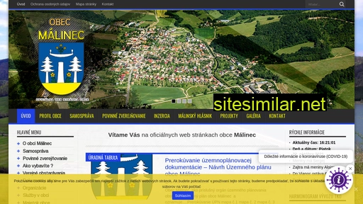 malinec.sk alternative sites