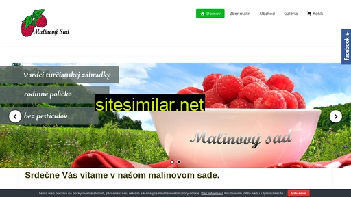 malinovysad.sk alternative sites