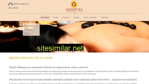 manipura.sk alternative sites