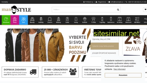 manstyle.sk alternative sites