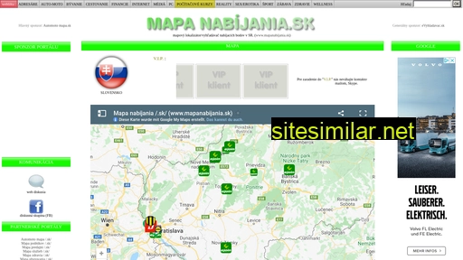 mapanabijania.sk alternative sites