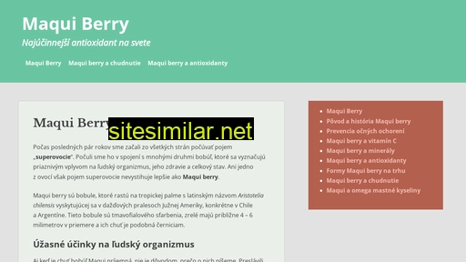 maquiberry.sk alternative sites