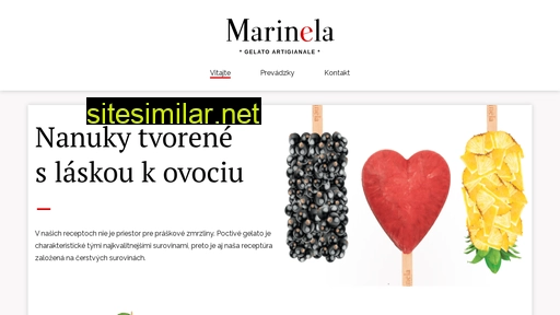 marinela.sk alternative sites