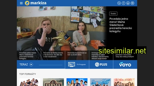 markiza.sk alternative sites