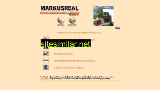 markusreal.sk alternative sites