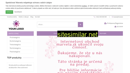 marvela.sk alternative sites
