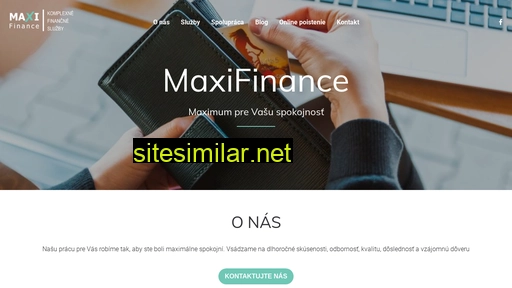 maxifinance.sk alternative sites