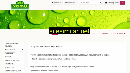 meandra.sk alternative sites