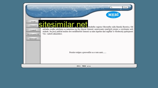 mebi.sk alternative sites