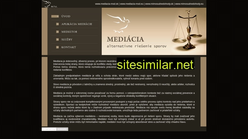 mediacia-msd.sk alternative sites