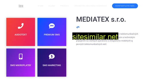 mediatex.sk alternative sites
