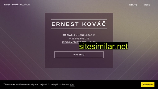 mediatorkovac.sk alternative sites