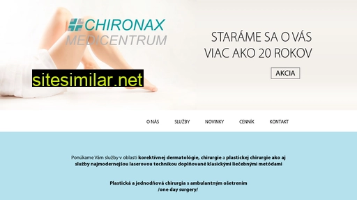 medicentrumchironax.sk alternative sites