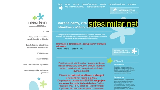 medifem.sk alternative sites