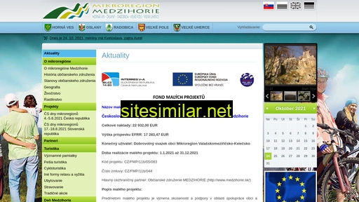 medzihorie.sk alternative sites