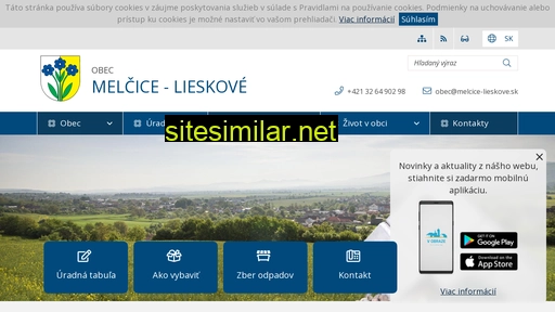 melcice-lieskove.sk alternative sites
