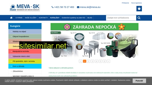 mevako.sk alternative sites